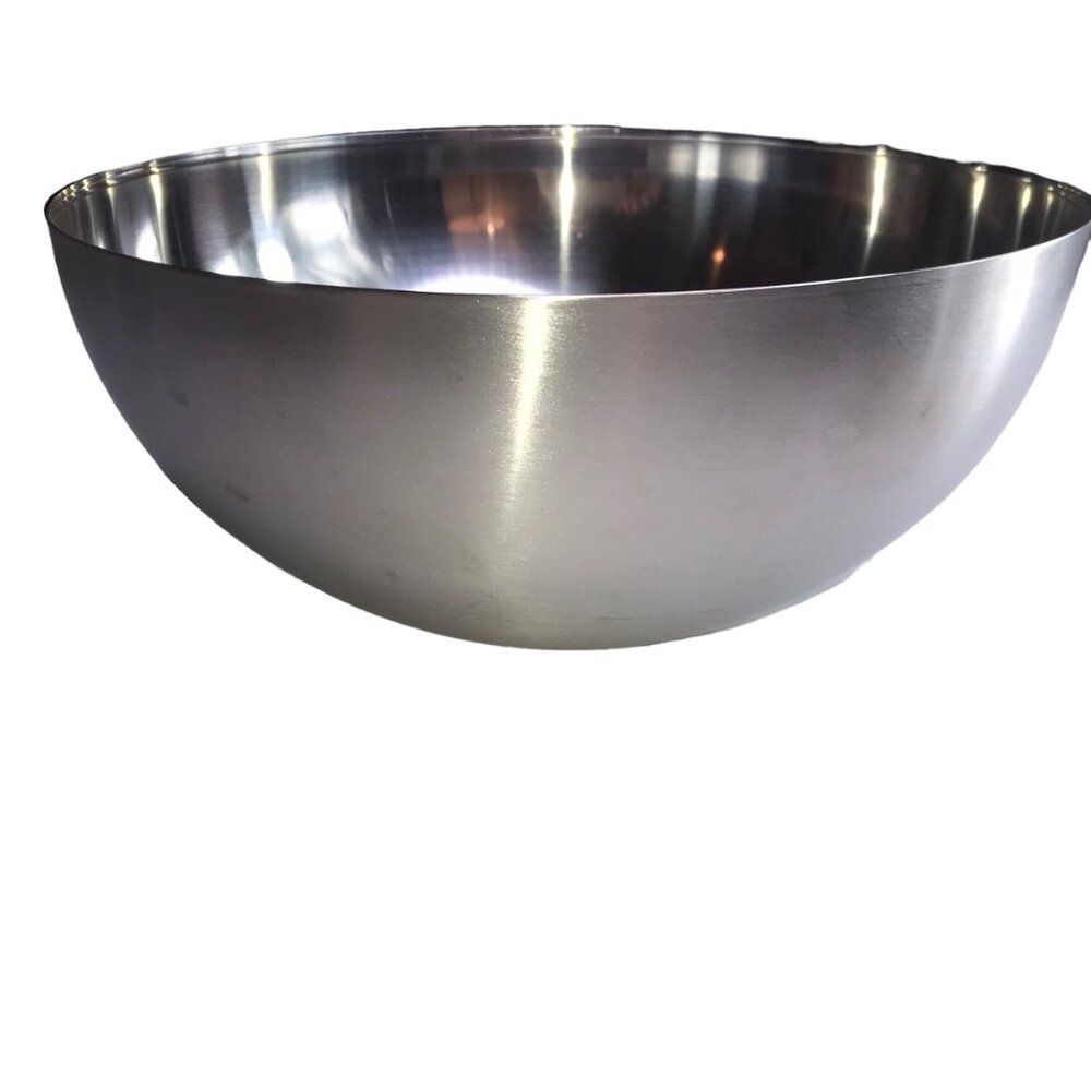IKEA Stainless Steel Mixing Bowl: Salads, Pasta, Fruit, Vegetables 11" Diameter